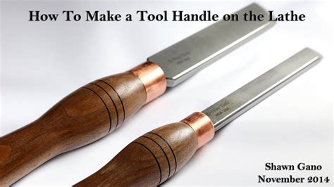 how to make a tool handle